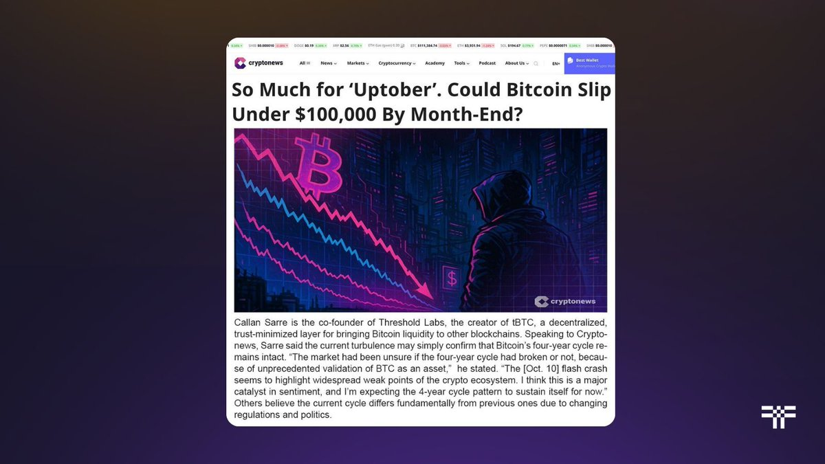 October 2025 Recap: Expanding Bitcoin Liquidity with tBTC