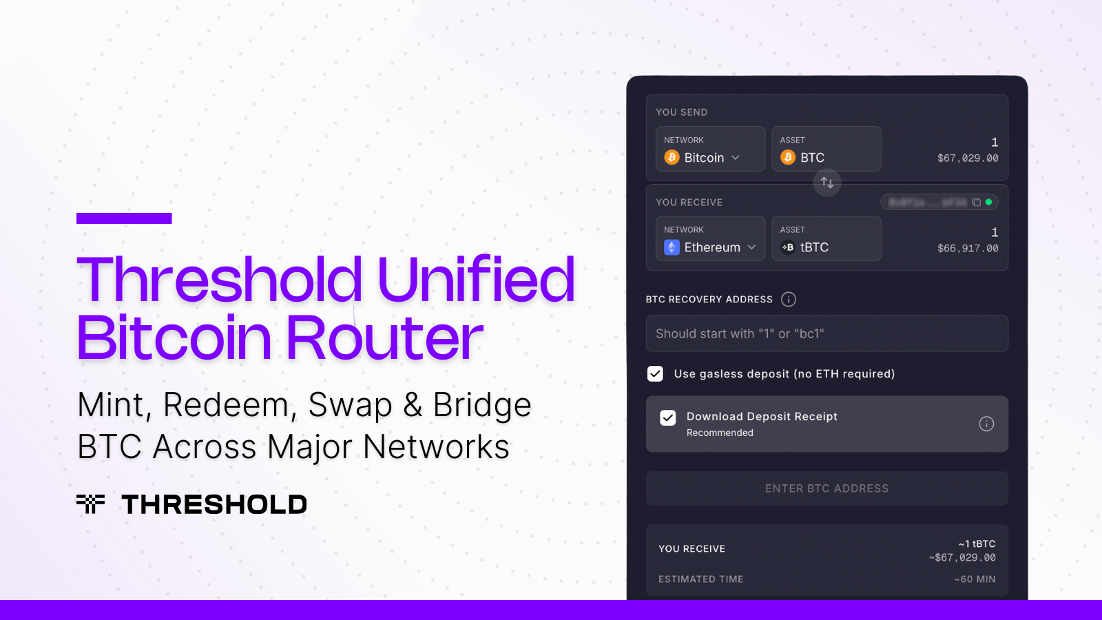 Introducing the Unified Bitcoin Router: A Simpler Way to Move BTC Across DeFi